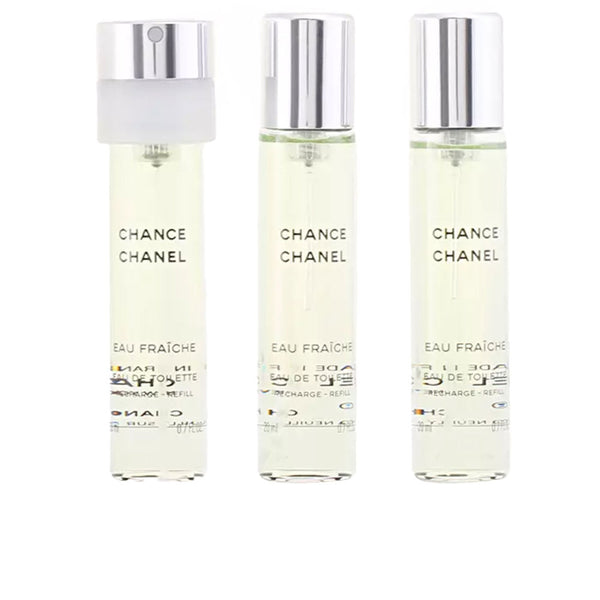 CHANCE EAU FRAICHE eau de toilette twist &  3 recharges 3 x 20 ml