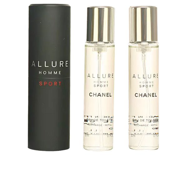 ALLURE HOMME SPORT travel  and two recharges 3 x 20 ml